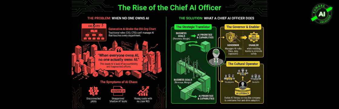 The Chief AI Officer: Defining AI Strategy, Governance, and Leadership in the Era of Generative AI
