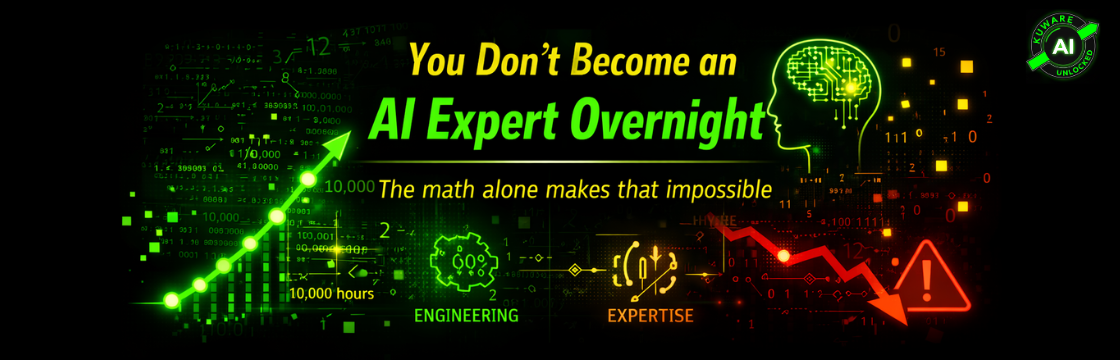 You Don’t Become an AI Expert Overnight. The Math Alone Makes That Impossible.